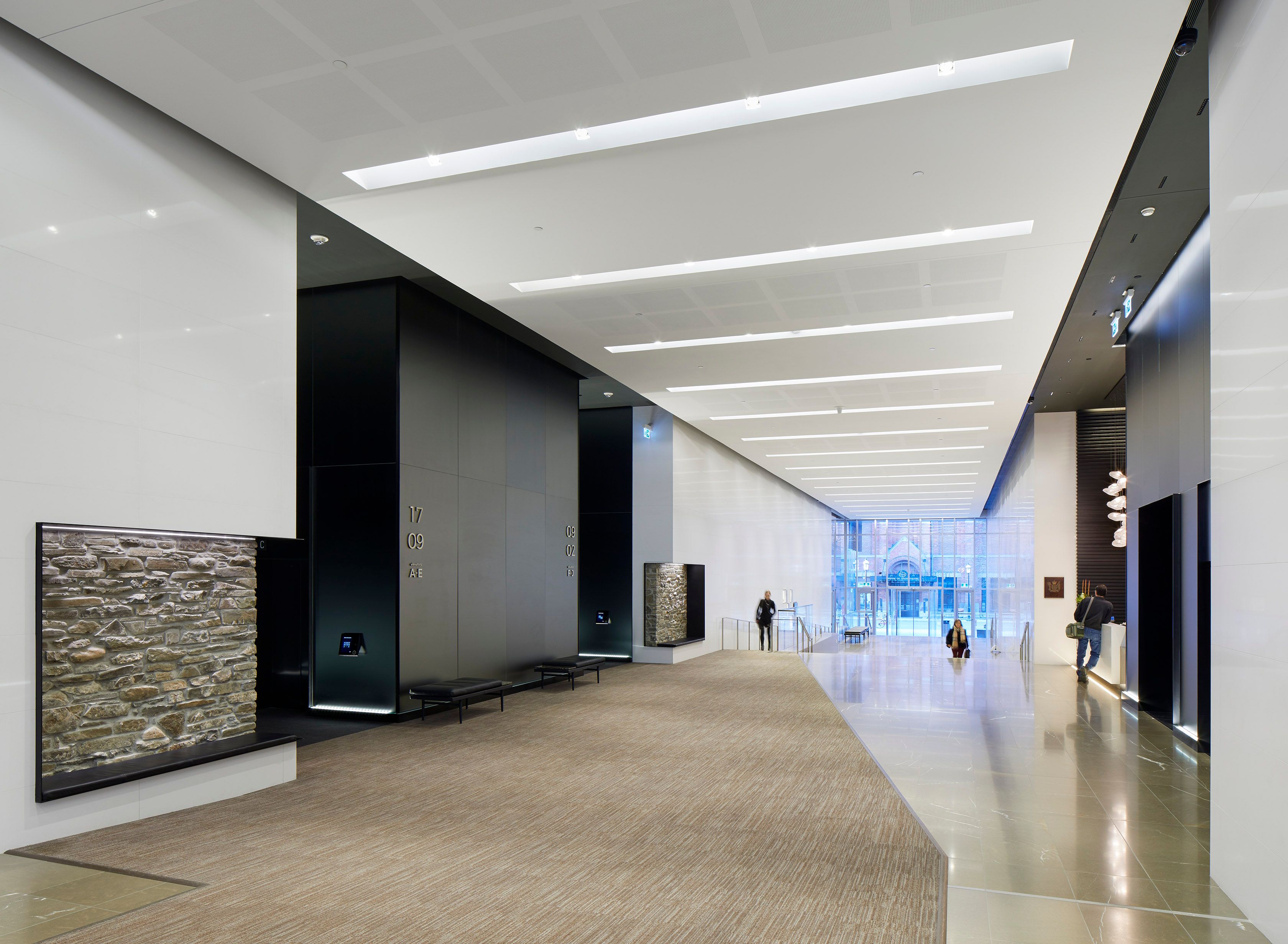 351 King Street East Lobby