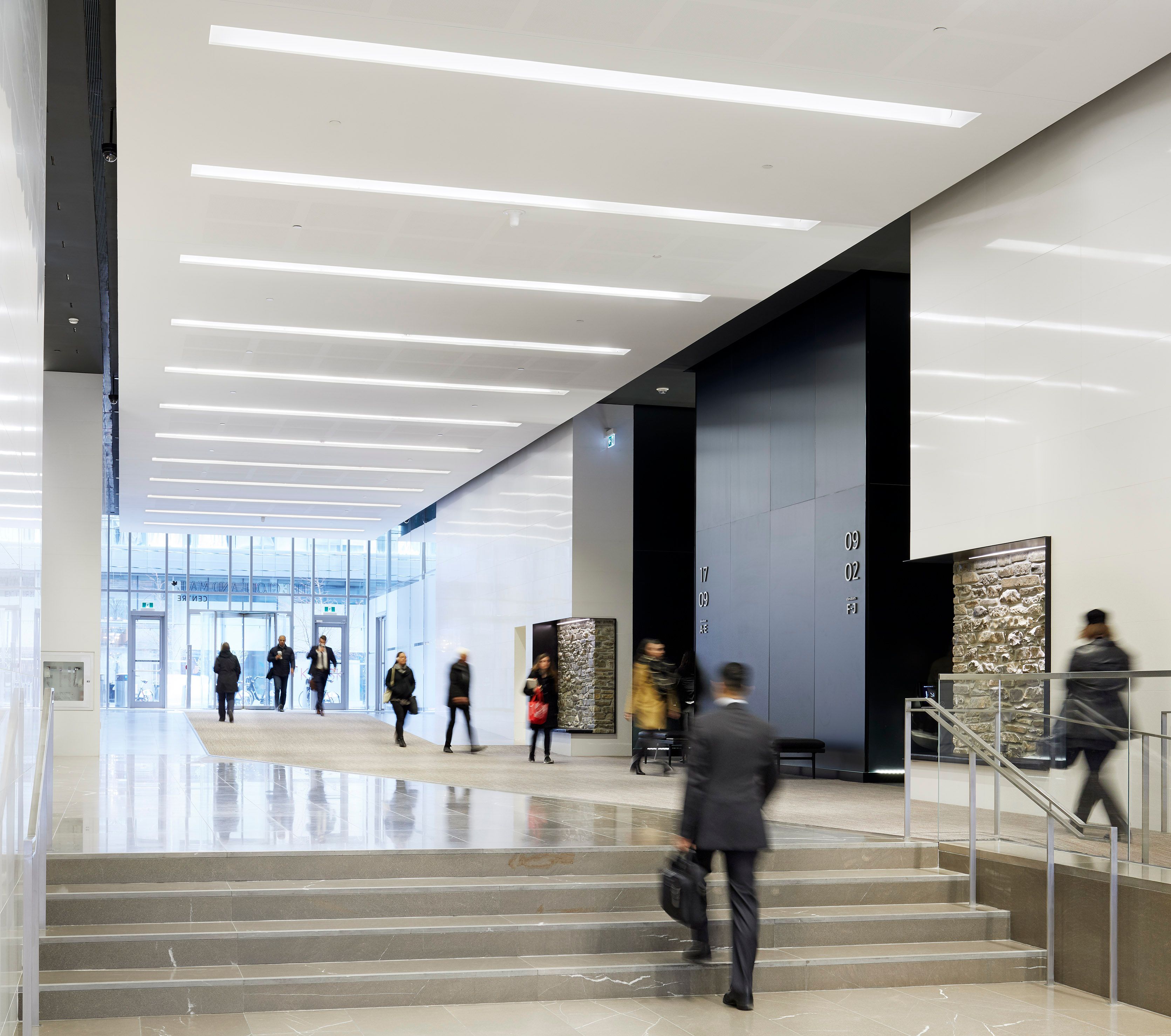 351 King Street East Lobby