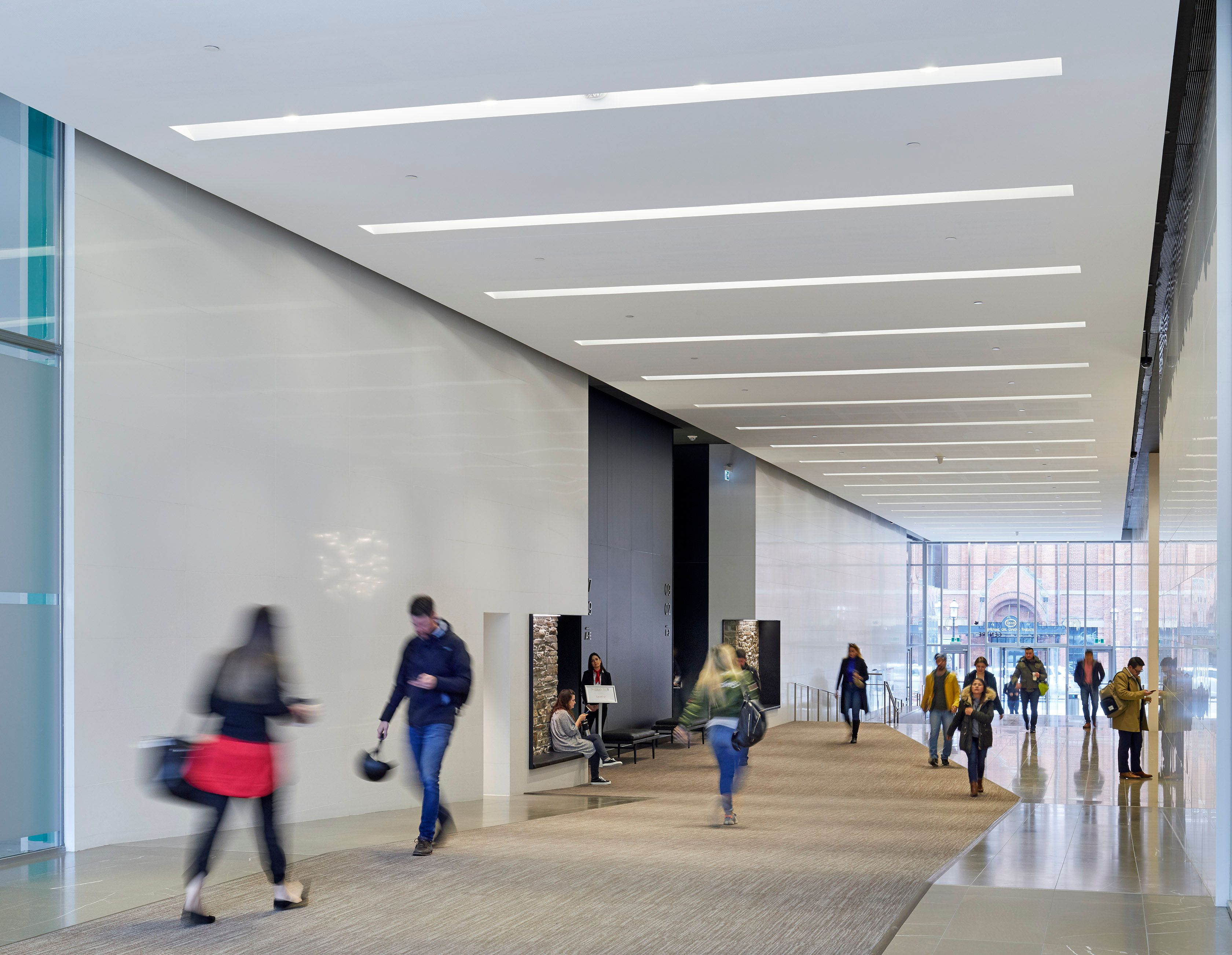 351 King Street East Lobby