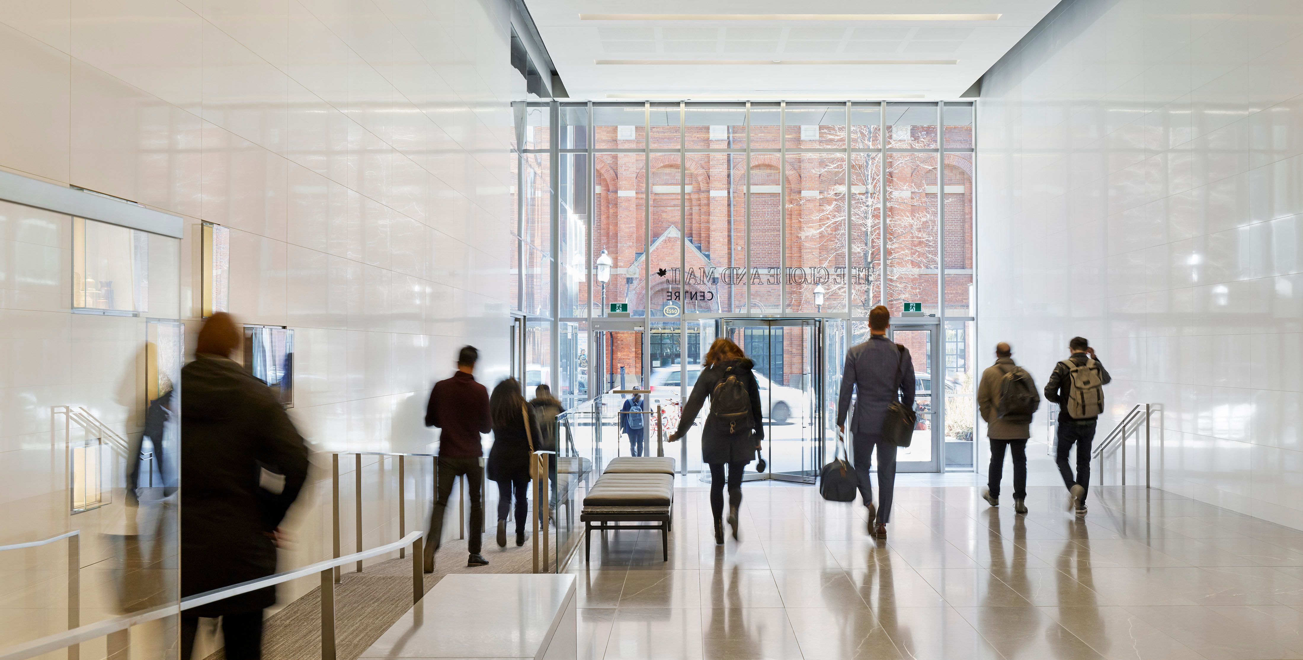 351 King Street East Lobby